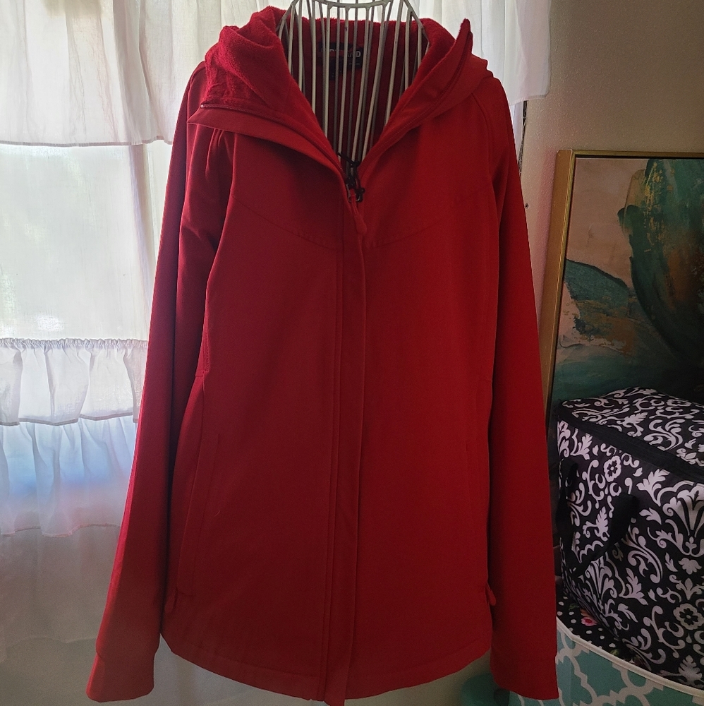 Red jacket